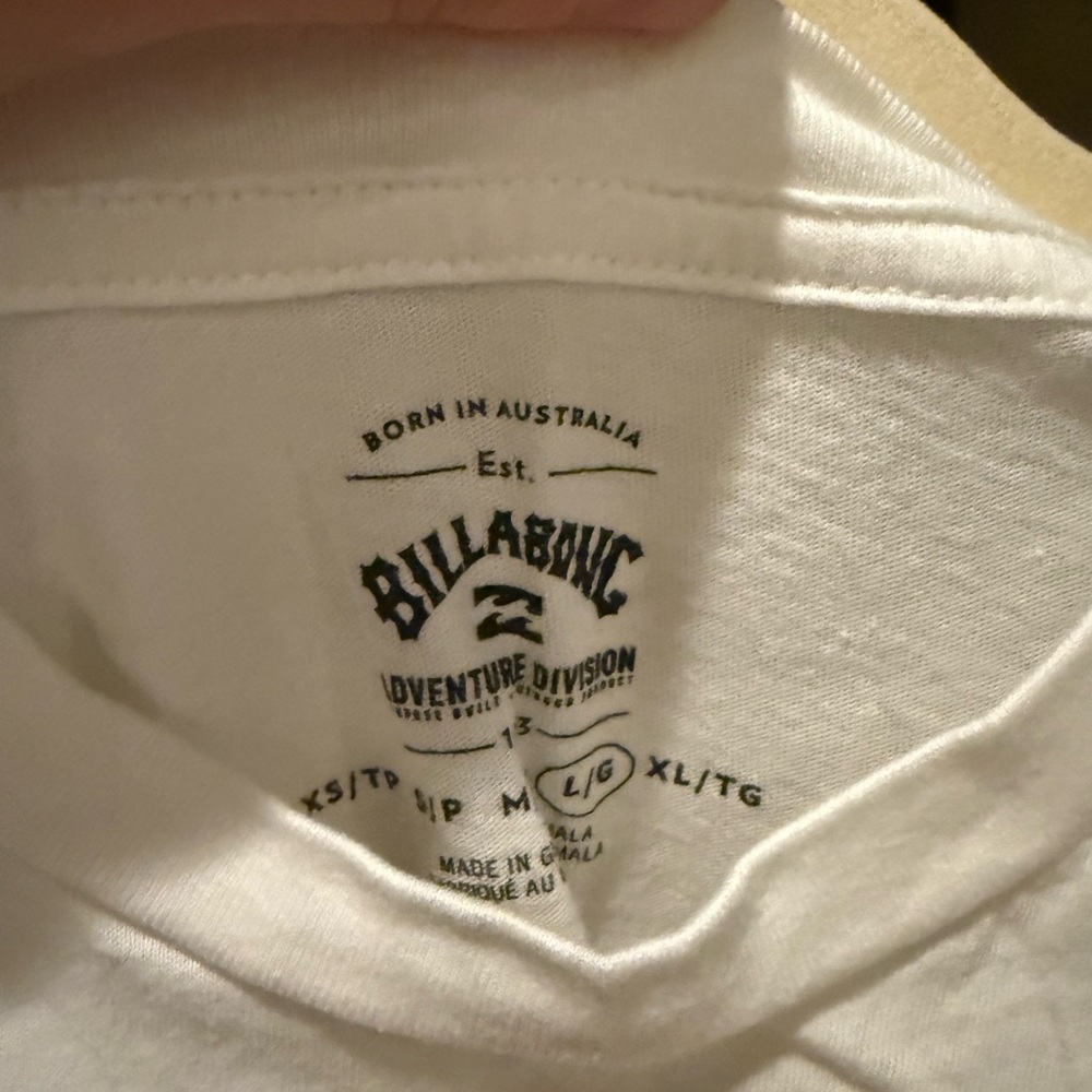 Billabong Off White Graphic Tank Top - Picture 2 of 2